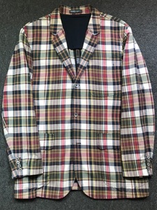 Polo Ralph Lauren madras 3B sport jacket (46R size, 105~ 추천)