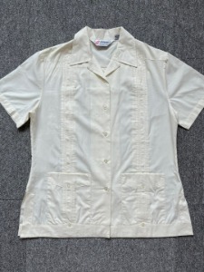vintage romani guayabera shirt (XL size, 95-100 추천)