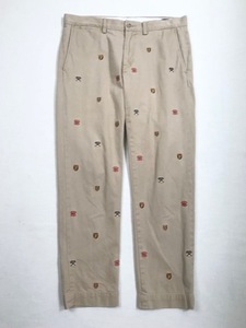 Polo Ralph Lauren no tuck embroidered slim fit chino (32/30 size, 32~33인치 추천)