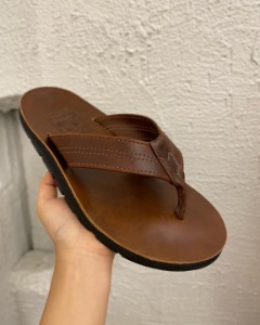 island slipper genuine horween leather flip flop (us 9, 270mm추천)
