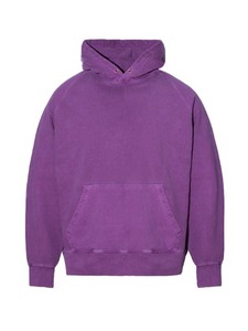 simple authentic heavy weight hoodie (purple)