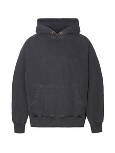 simple authentic heavy weight hoodie (charcoal)