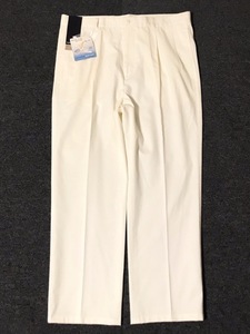 NOS 90s nautica 2pleats fabric guard cotton pants (40W size, ~38인치 추천)