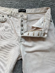 2021 balenciaga unifit bleached jeans (M size, 34인치 추천)