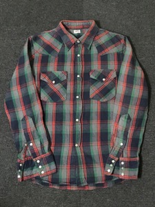 lee plaid cotton western shirt (16L size, ~100 추천)