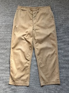 40s original us army officer chino pants (35-36인치 추천)