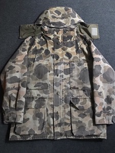 80s Columbia faded duck camo gore-tex thinsulate jacket USA made (L size, ~105 추천)
