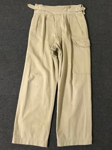 50s australian gurkha pants (S size, 28~31인치 추천)