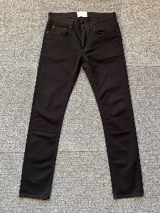 sandro slim fit black jeans low rise (31인치 추천)