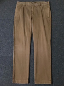 Polo Ralph Lauren faded brown slim fit military chino (36/32 size, ~36인치 추천)