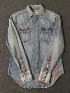 Polo Ralph Lauren embroidered denim western shirt (XS size, 55~ 추천)