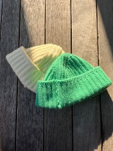 SVC 2ply cashmere beanie (free size / 2 colors)