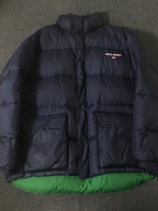 90s POLOSPORT spell out  80/20 down puffer jacket (XL size, 105 전후 추천)