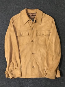 mighty mac suede leather jacket USA made (~105 추천)