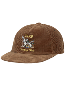 SIMPLE AUTHENTIC duck hunting club cap (수박빈티지 별주 brown)