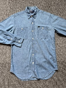 polo chambray work shirt (S size, 90-95 추천)