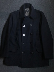 jcrew dark navy wool quilted lining peacoat (L size, ~105 추천)