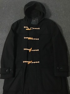jcrew black wool/nylon primaloft quilted lining duffle coat (L size, 103~ 추천)