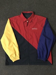 chaps RL golf reversible cotton/poly color block jacket (M size, ~105 추천)