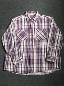 st johnsbay heavy cotton plaid work shirt (XL size, ~105 추천)