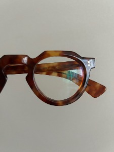 Lesca new vintage crown panto glasses