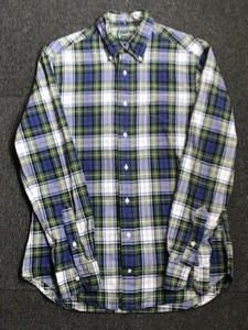 gitmanbros lightweight cotton plaid bd shirt USA made (M size, ~103 추천)