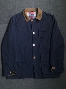 jcrew plaid lining cotton hunting jacket cord trim (L size, ~105 추천)