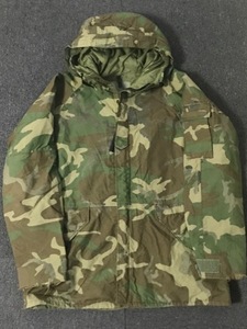 B90s US army camouflage nylon cold weather parka (L/R size, ~105 추천)
