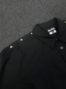 black comme des garcons cotton studded shirt shirt (XXL size, ~103 추천)