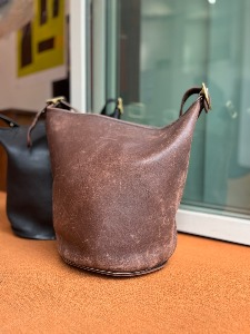 OLD coach duffle bag _brown (L size)