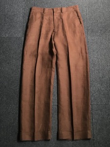 auralee linen turn up pants (3 size, ~30인치 추천)