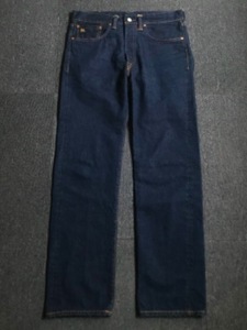 RRL japan woven selvedge straight leg USA made (32/32 size,