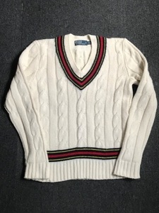 Polo RL cotton/cashmere cricket sweater (S size, ~103 추천)
