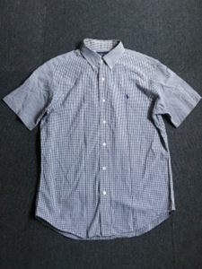 Polo RL two ply cotton plaid bd shirt (L size, ~103 추천)