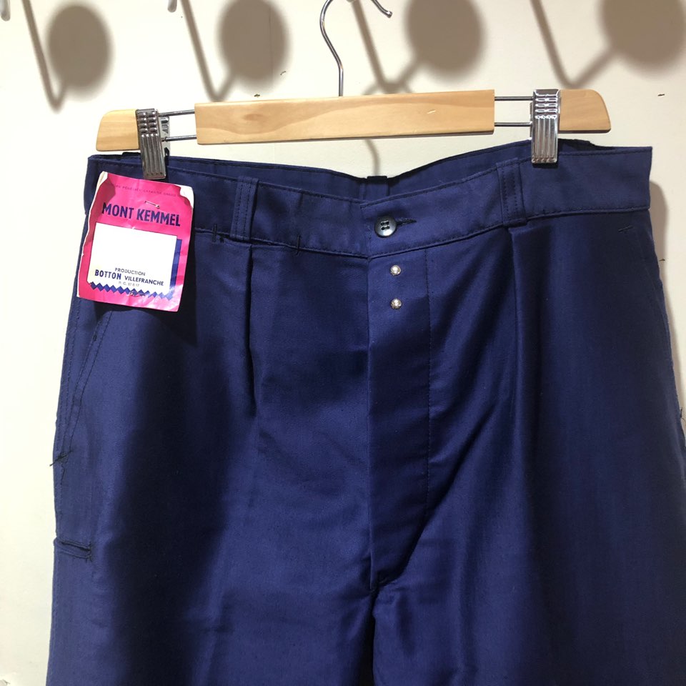 50s deadstock french workwear pants(33inch)