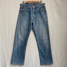 90&#039;s Levi&#039;s 501 washed blue jeans (30-31in)