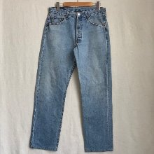 00&#039;s Levi&#039;s 501 washed blue jeans (30-31in)