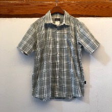 patagonia cotton/poly check s/slv shirt (95 - 100)