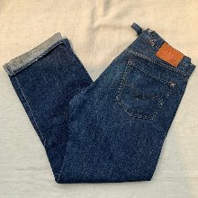 LVC 702 selvedge denim with suspender buttons &amp; cinch back (33 in)