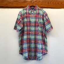 polo cotton check shirt (105 size)