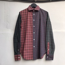 Polo Ralph Lauren cotton crazy pattern check shirt (for women 약 55)
