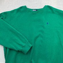 polo logo-embroidered sweatshirt (105 size부터 넉넉하게)