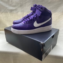 Air Force 1 High Retro Qs Sneakers In Purple(us9.5 275mm)
