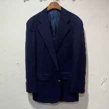 90s polo navy wool gold button blazer (100~103 size)