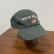 90s polo sport ball cap spellout(free size)