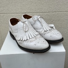 Joseph Cheaney &amp; sons white golf shoes (uk 8, 265mm-270mm 추천)