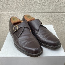 Bally monk strap shoes (270mm-275mm)