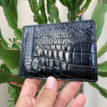 colombo real crocodile card holder(12cm x 9)