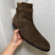 Hermes zodhpur suede boots (270mm)