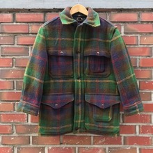 Polo Ralph Lauren heavy wool plaid hunting jacket (100 소매짧음)